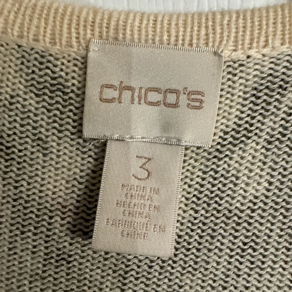 Chico’s Women’s Multicolored Cardigan ~ Size 3 - Picture 4 of 6